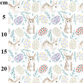 Rose & Hubble Eater Bunny  Easter Fabric 100% Cotton Easter fabrics Ideal for sewing,quilting and patchework